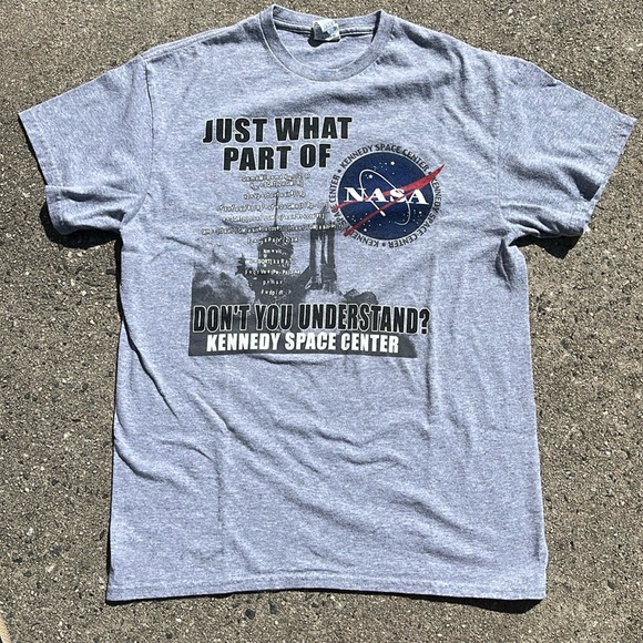NASA T-shirt adult M - Picture 1 of 5